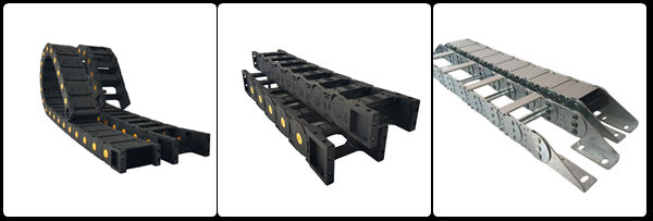 Heavy Duty Nylon Cable Carrier, Closed Drag Chain and Steel Cable Drag Chain Solutions