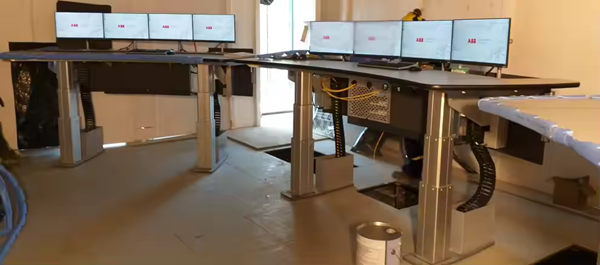 S shape cable drag chain forMonitoring table 