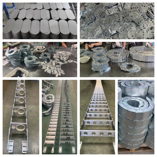 Manufacture and assembled process of galvanized cable chain 