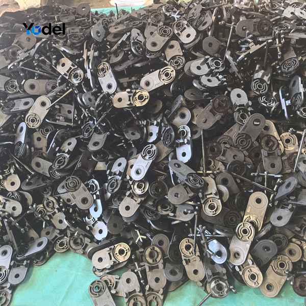 Precision molded unassembled modular side links for 65x100 bridge plastic cable carrier