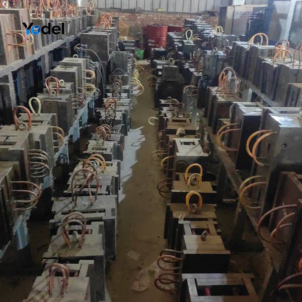 Precision steel injection molds used for manufacturing 80x300 cable track chain components