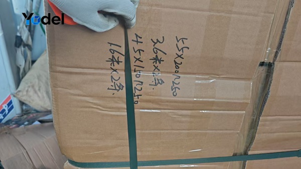 Export packaging cartons for heavy duty drag cable chain 45x150 and 55x150 series