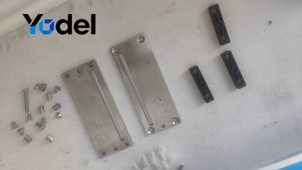 Flexible Flat Drag Chain Internal Keel Stainless Steel Platen and Mounting Accessories