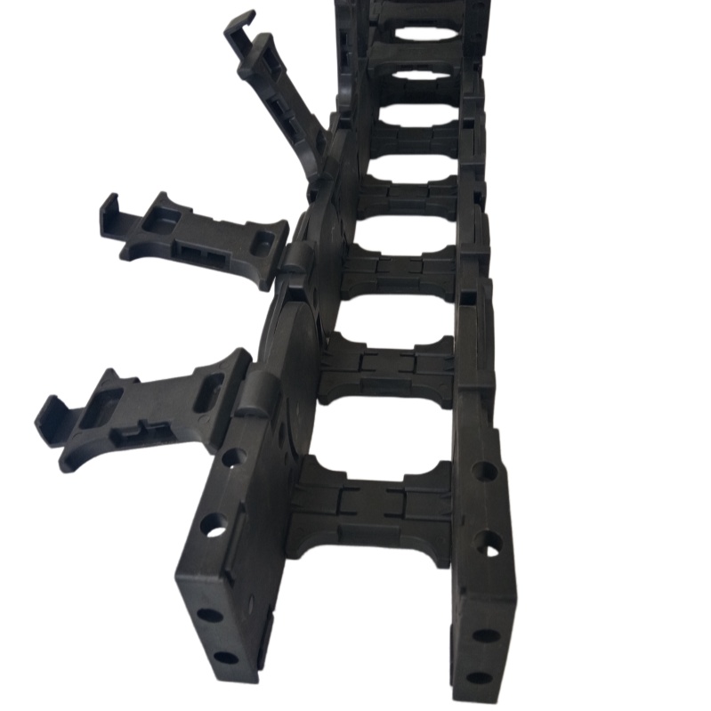 C35mm side opening type of medium load reinforced nylon drag chain 