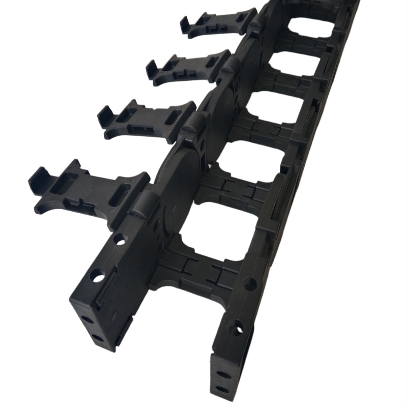 C45mm side opening type of medium load reinforced nylon drag chain