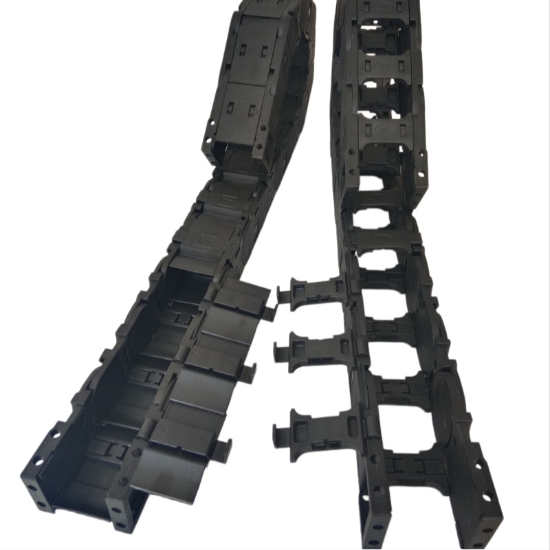 C45mm side opening type of medium load reinforced nylon drag chain