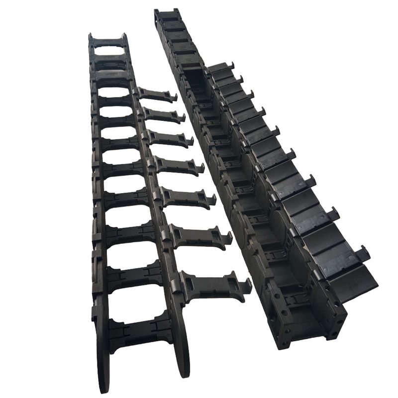 C55mm side access type of heavy load reinforced nylon energy chain 