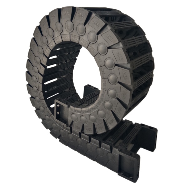 HS55mm JY55 Series low noise cable protection chain plastic quiete energy chain for 3D Printers