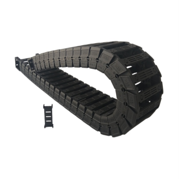 HS35mm Series bridge JY35 high speed energy chains reinfored mute drag chain for automated systems 