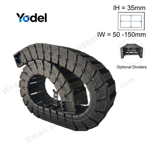 35x50 High Speed Silent Cable Drag Chain Manufacturer Yodel