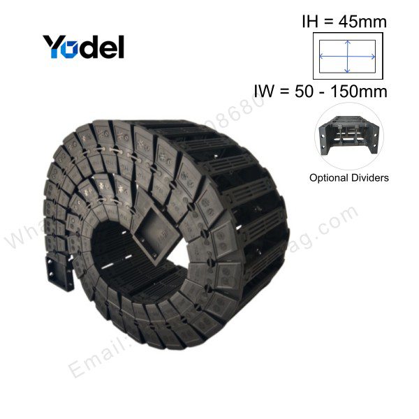 45x75 High Speed Silent Cable Carrier - Reliable Drag Chain Suppliers