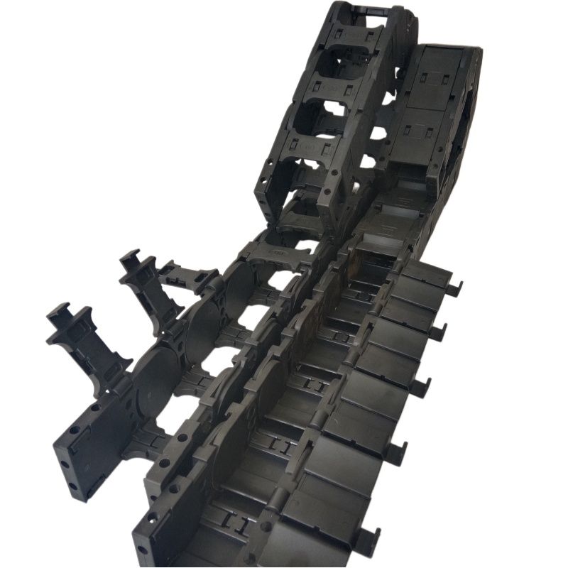 C35mm side opening type of medium load reinforced nylon drag chain 