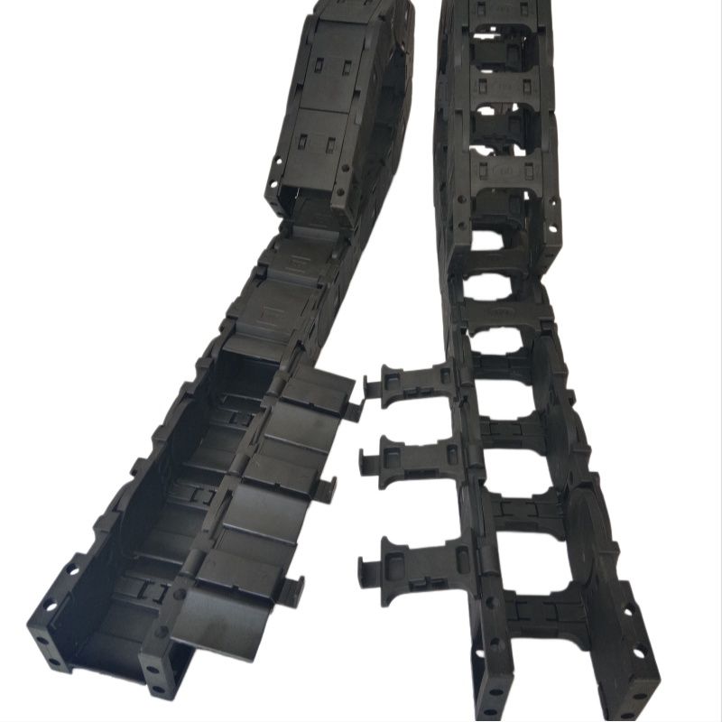 C45mm side opening type of medium load reinforced nylon drag chain