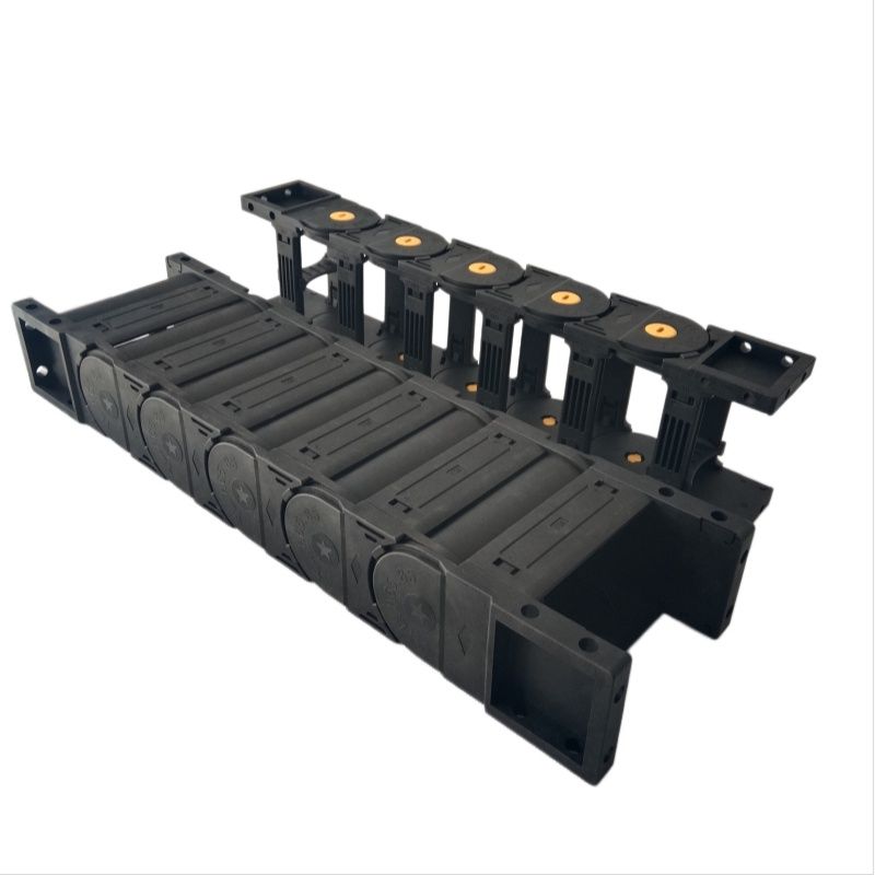 B65mm Series heavy duty reinforced nylon cable carrier chain 
