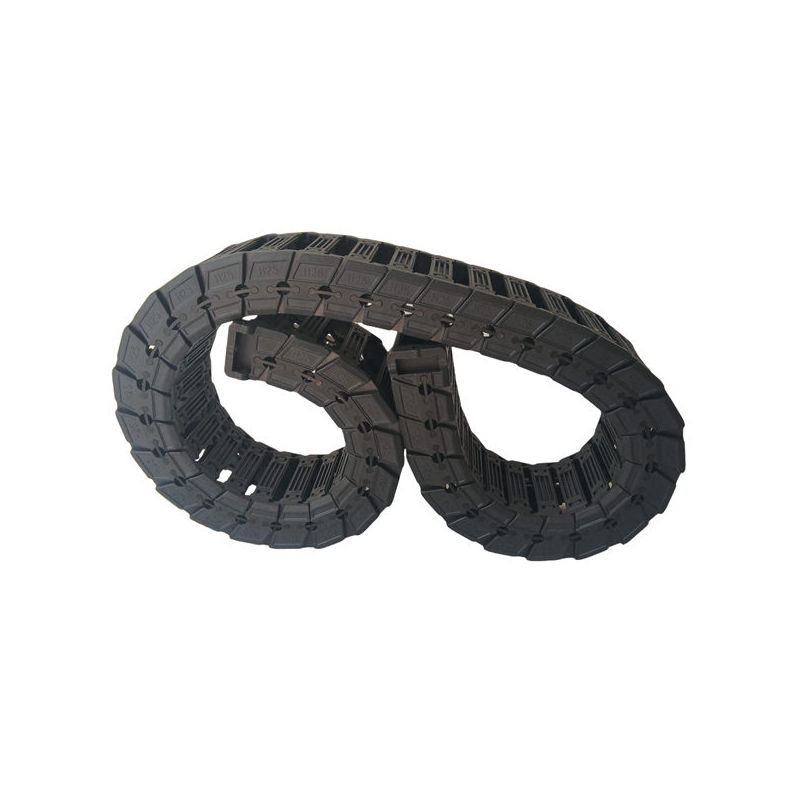 HS25mm Series 25X38 R55 mute cable chain 25x77 silent drag chain for industrial printers 