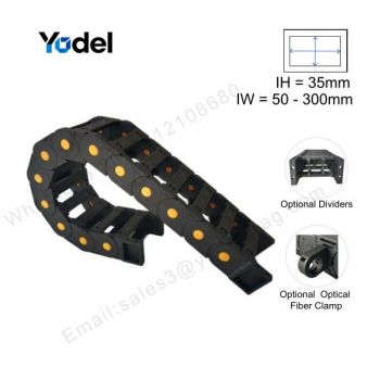 35x100 Bridge Type Plastic Cable Drag Chain Carrier