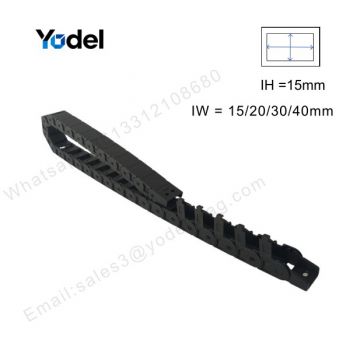 15x30 Side-Openable Plastic Drag Chain Cable Carrier
