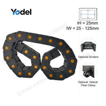 Drag Chain 25x57 – Enclosed Nylon Cable Carrier