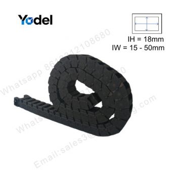 China Drag Chain H18 Series 18x28 Bridge-Type Silent Nylon Cable Carrier
