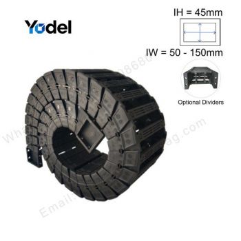 45x75 High Speed Silent Cable Carrier - Reliable Drag Chain Suppliers